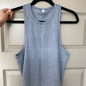 Lululemon Grey Textured Tank